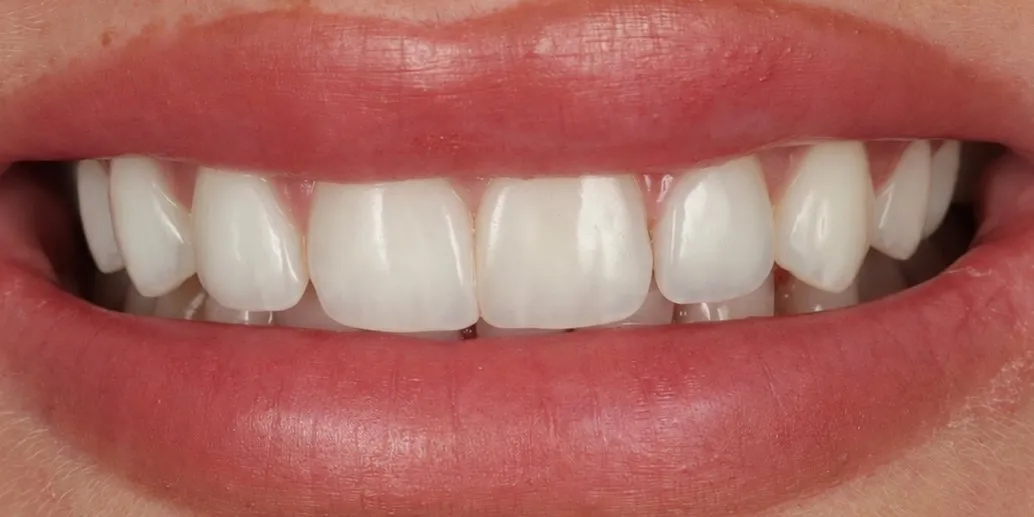 After: Bonding used to close gaps